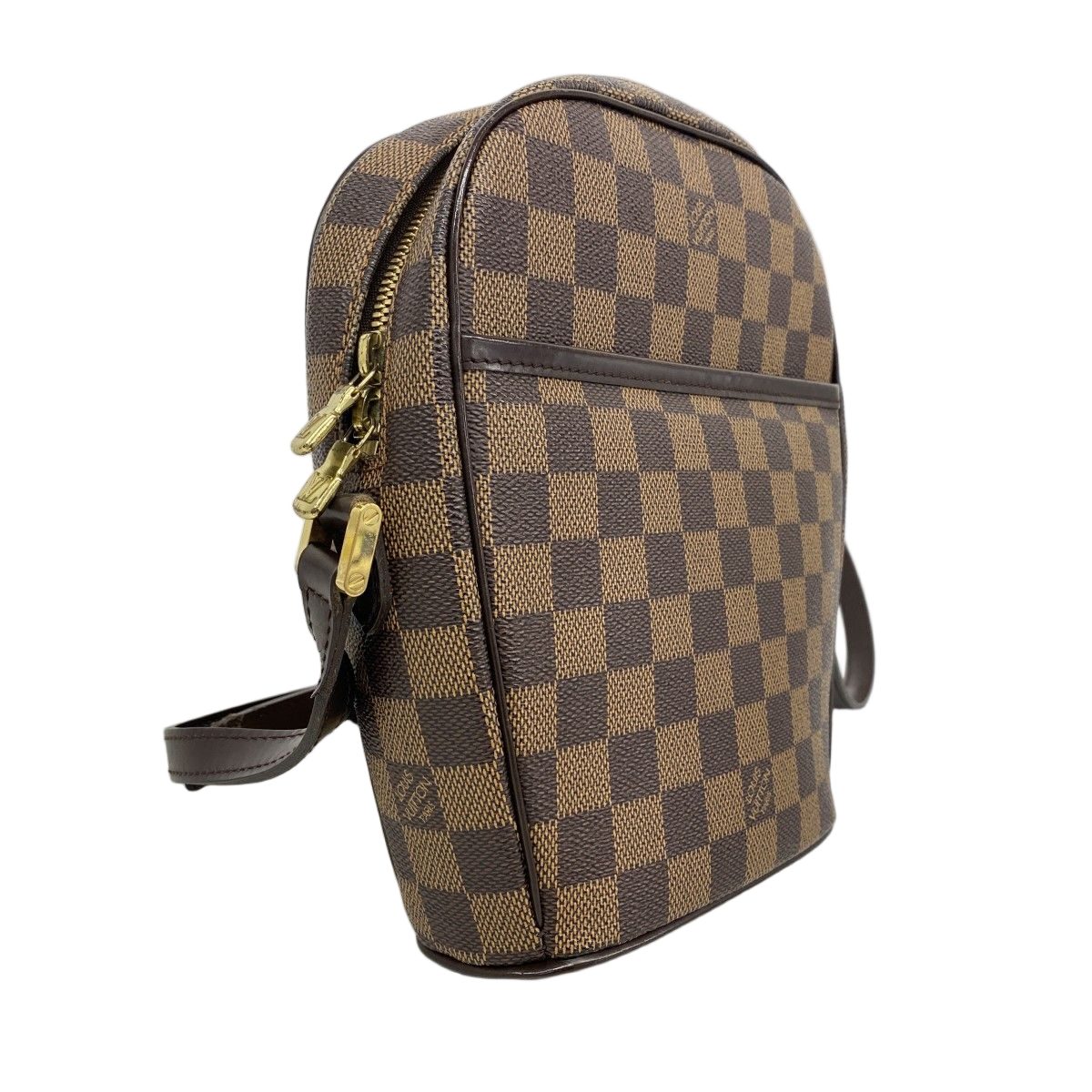 Louis Vuitton Shoulder Bag Damier Ipanema PM Ebene — view 2