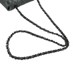 Chanel Chain Shoulder Bag So Black Lambskin Mini Quilted 20 CC Logo — view 5