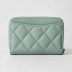 Chanel Coin Case Classic Zip Purse Mint Green — view 2