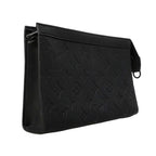 Louis Vuitton Shoulder Bag Monogram Shadow Gaston Wearable Wallet Black — view 2