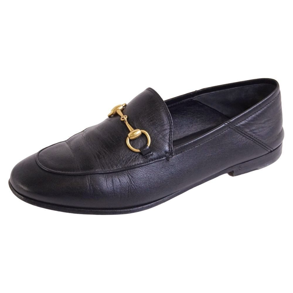 Gucci Loafers Moccasins Horsebit Leather Shoes