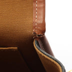 Celine Shoulder Bag Folco Triomphe Black Brown Canvas — view 6
