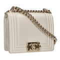 Chanel Caviar Leather Chain Shoulder Bag