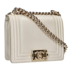 Chanel Caviar Leather Chain Shoulder Bag