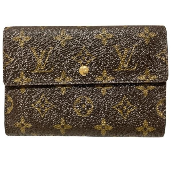 Louis Vuitton Monogram Porte Tresor Etui Chequier Trifold Wallet