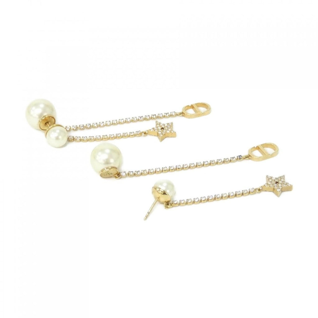 Dior Tribal Earrings White — view 4