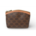 Celine Coin Purse Vintage Macadam Mini Pouch Brown