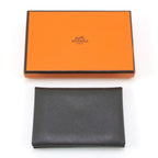 Hermes Vaux Epson Calvi Duo Business Card Holder U Fm010 PM Gray