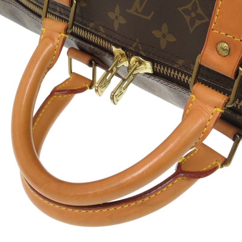 Louis Vuitton Keepall 55 Monogram Canvas Brown Boston Bag — view 5