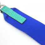 Louis Vuitton Taurillon Illusion Double Phone Pouch Shoulder Bag Bleu Vert — view 7