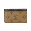 Louis Vuitton Monogram Reverse Card Holder Sample Case Brown