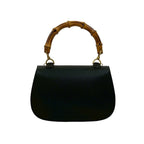 Gucci Vintage Bamboo Leather Turnlock Handbag — view 3
