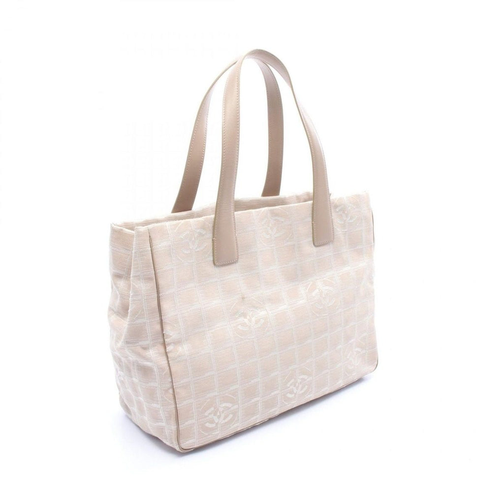 Chanel Tote New Travel Line MM Pink Beige White New MM — view 2