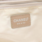 Chanel Tote New Travel Line MM Pink Beige White New MM — view 4