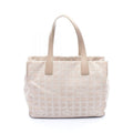 Chanel Tote New Travel Line MM Pink Beige White New MM