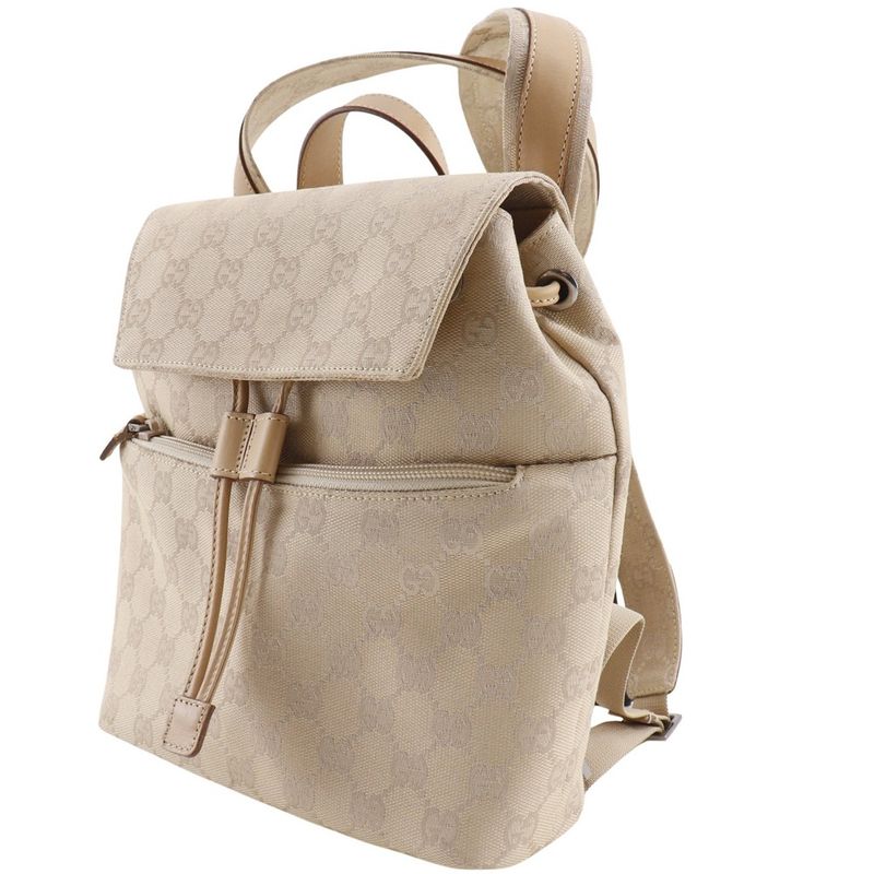Gucci Backpack 003.0242 GG Canvas Beige Daypack — view 2