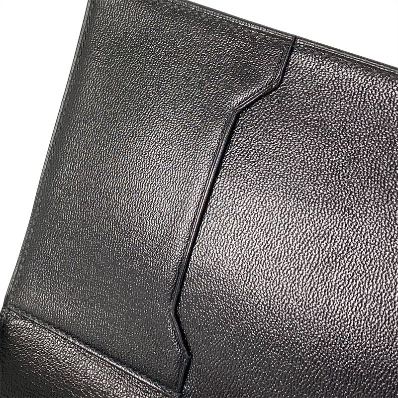 Hermes Bifold Billfold Black Wallet — view 6