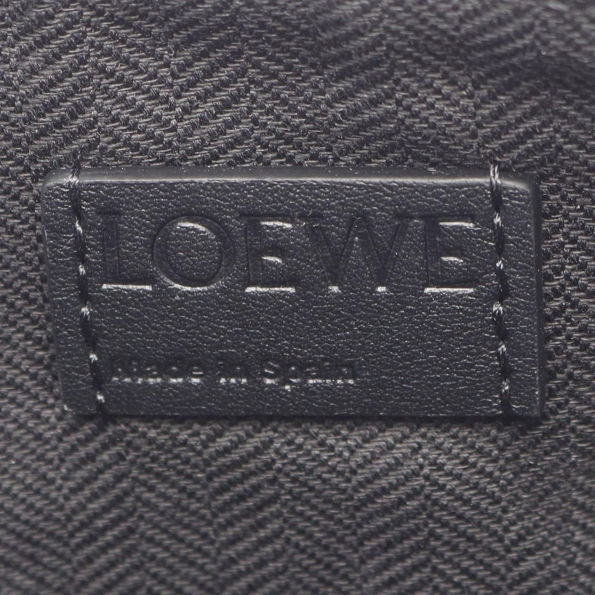 Loewe Shoulder Bag Hammock Hobo Mini Black Leather — view 4
