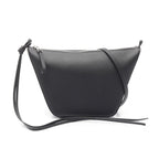 Loewe Shoulder Bag Hammock Hobo Mini Black Leather