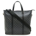 Louis Vuitton Damier Graphite Tadao Tote Business Briefcase 2-Way Black Gray