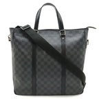 Louis Vuitton Damier Graphite Tadao Tote Business Briefcase 2-Way Black Gray