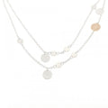 Hermes Exlibris Necklace Pink