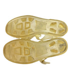 Gucci GG Marmont Rubber Sandals Size 36 Clear — view 8