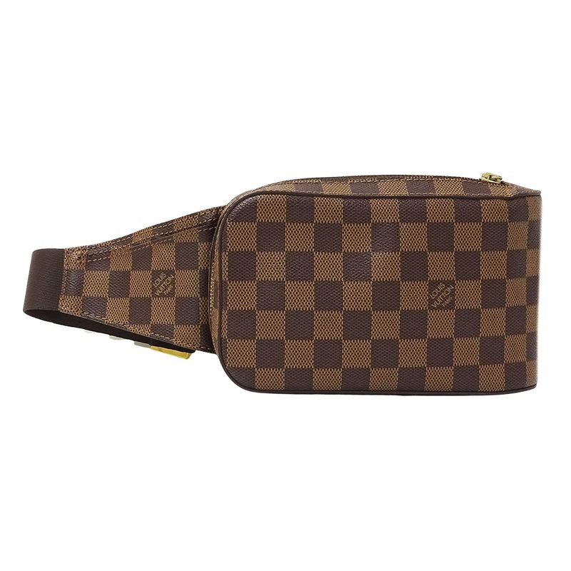 Louis Vuitton Bag Damier Body Waist Geronimos Brown