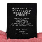 Gucci Shawl Pink Cleaned — view 7