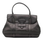 Loewe Gray Charcoal Leather