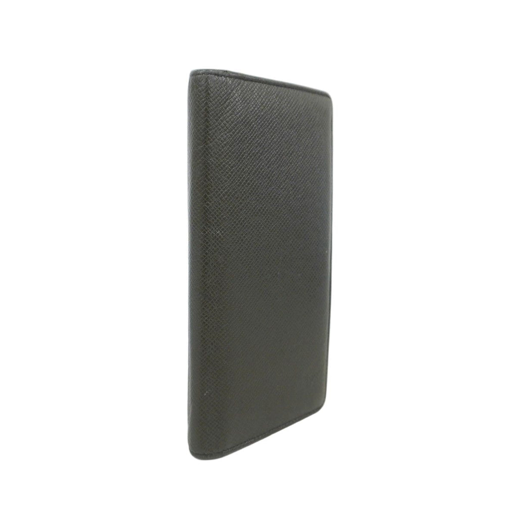 Louis Vuitton Wallet Taiga Portefeuille Brazza Noir — view 2