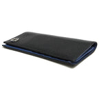 Gucci Long Wallet Men Leather Black Cao2 N 1040 Interlocking — view 3