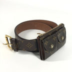 Louis Vuitton Waist Bag Suntulle Pochette Duo M9836 S Monogram Canvas Brown — view 2