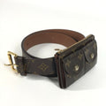 Louis Vuitton Waist Bag Suntulle Pochette Duo M9836 S Monogram Canvas Brown