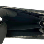 Chanel With CC Logo Chew Blanc Caviar Leather Coin Purse Black — view 8