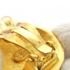 Chanel Vintage Earrings Gold — view 6