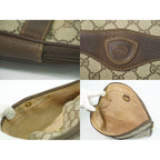 Gucci Vintage GG Supreme Clutch Beige — view 8
