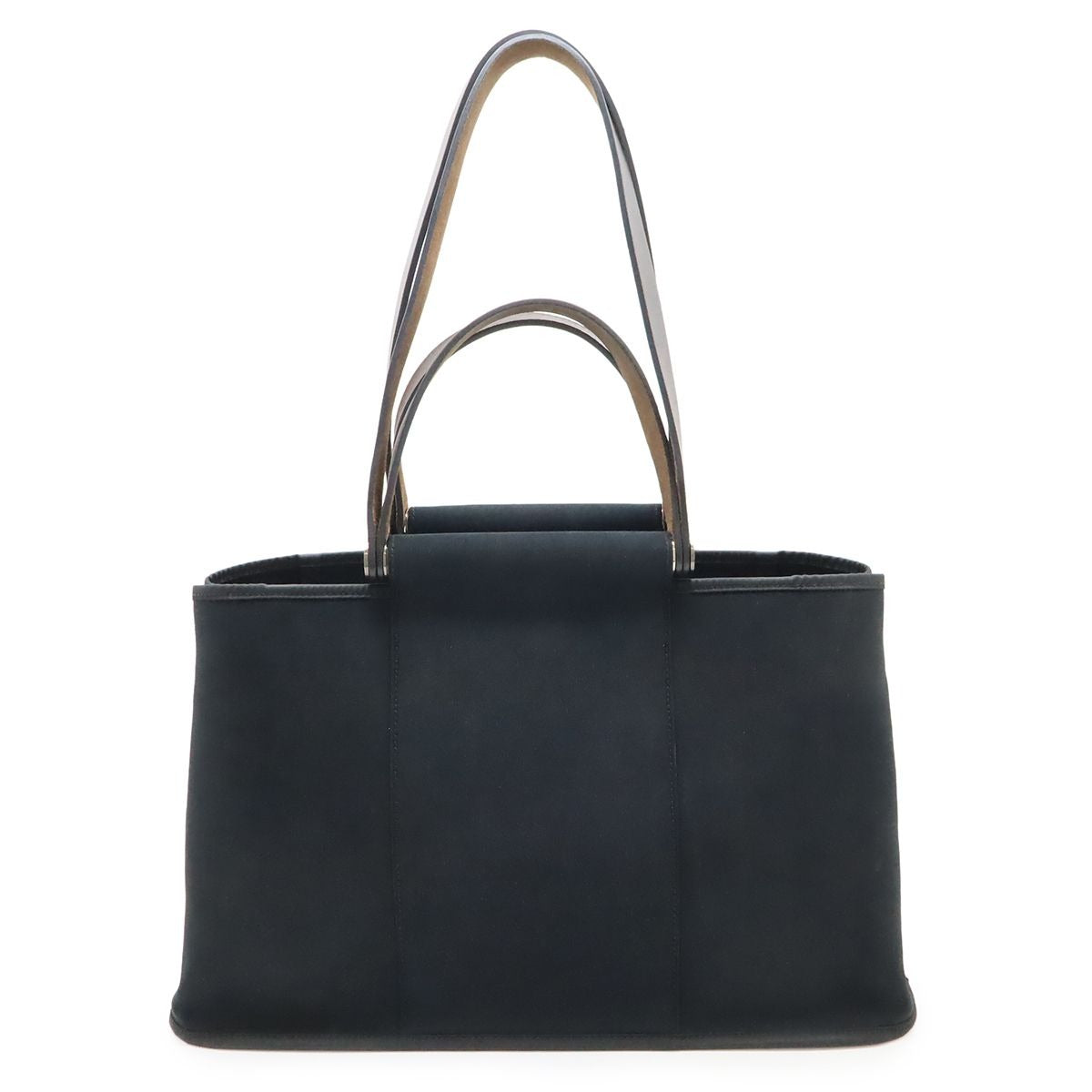 Hermes Kabak Elan PM Tote 2-Way Shoulder Bag Toile Officier Leather