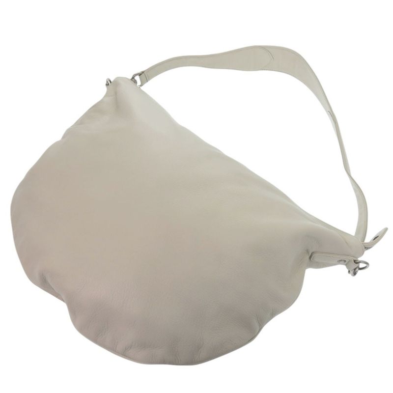 Gucci One Shoulder Bag Messenger Leather Ivory 0960 — view 4