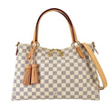 Louis Vuitton Damier Azur Lymington 2-Way Tote Shoulder Bag White
