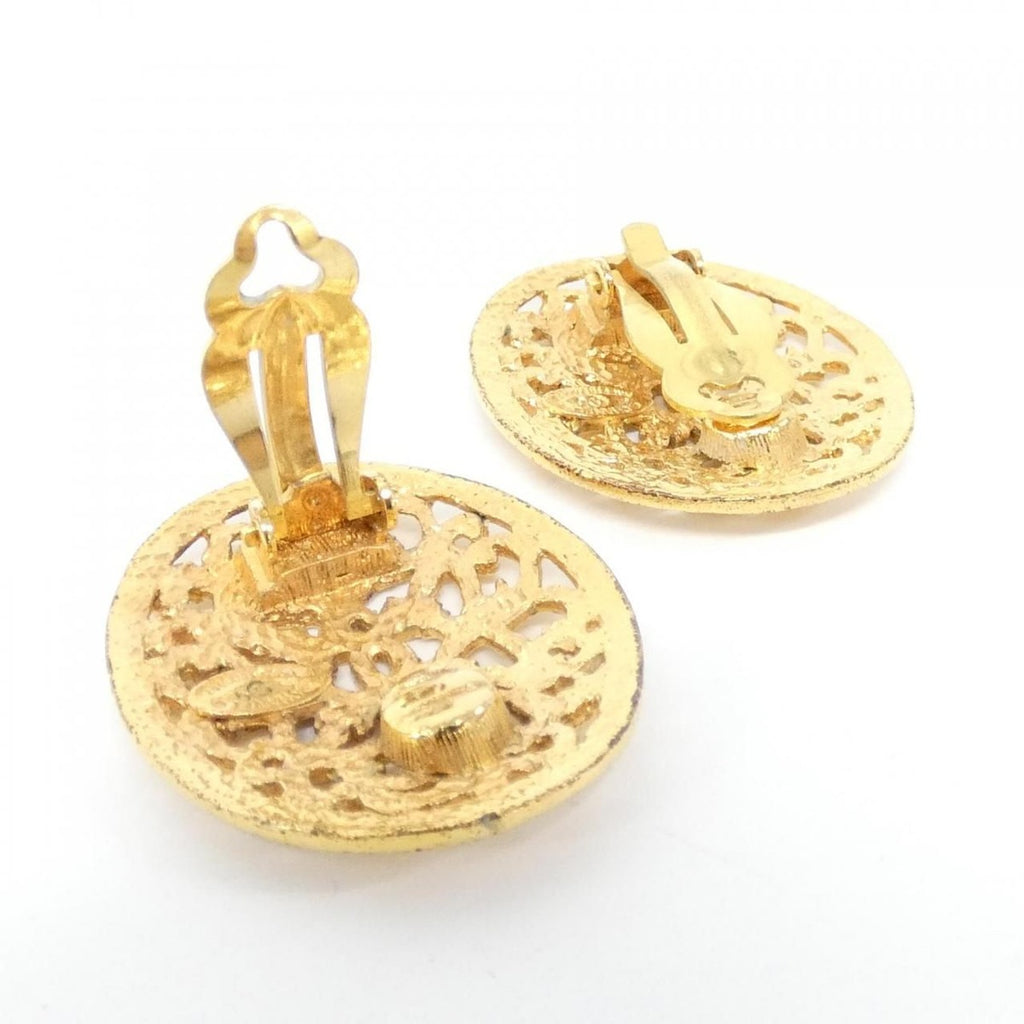 Chanel Vintage Earrings Gold — view 5