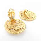 Chanel Vintage Earrings Gold — view 5