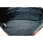 Chanel Quilted Leather Chain Shoulder Bag Pouch — view 7