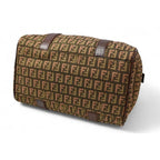 Fendi Bag Mini Boston Zucca Pattern 8 Bl068 Khaki Brown — view 5