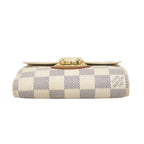 Louis Vuitton Trifold Wallet Damier Azur Portefeuille Joy White — view 2
