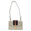 Gucci Sylvie Sherry Line White Multicolor Leather