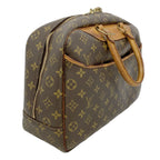 Louis Vuitton Handbag Monogram Deauville Brown — view 2