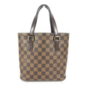 Louis Vuitton Handbag Vavin PM Damier Canvas Ebene Brown