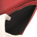 Gucci Leather Red Shoulder Wallet Bag Long 0462 — view 8