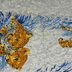 Hermes Guepards Scarf Carre Leopard Cheetah Square 110 cm — view 9